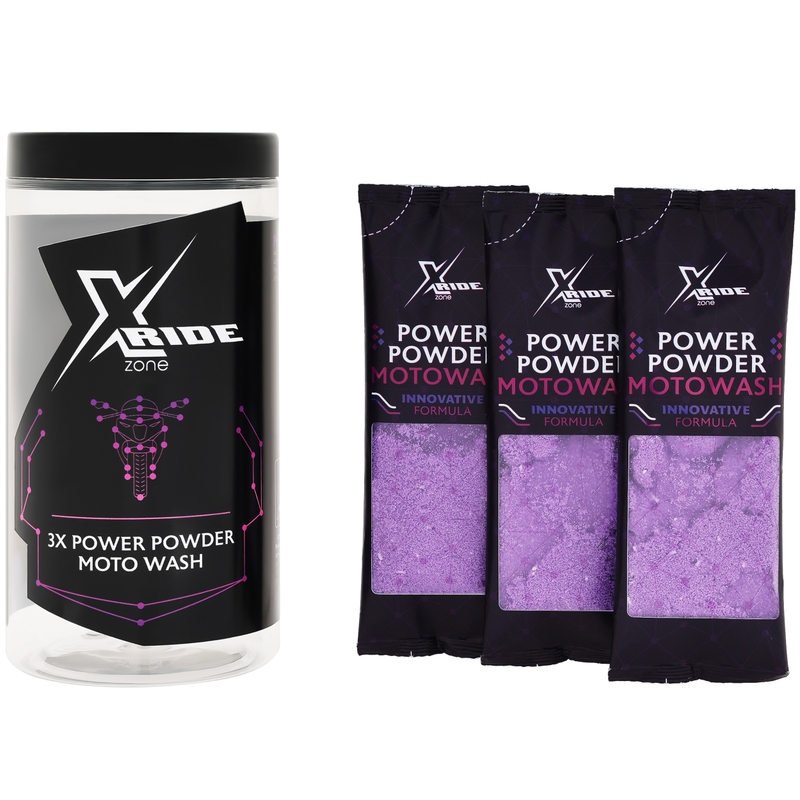 Șampon pudră pentru motociclete XzoneRide® Power Powder-Moto Wash 60 g