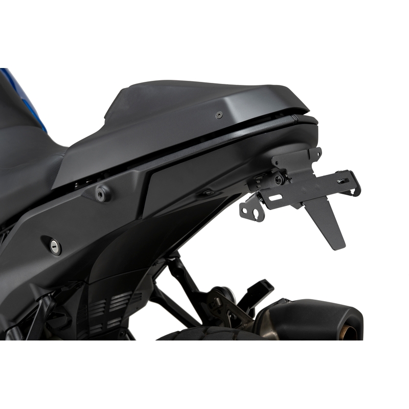 Adjustable license support PUIG Negru