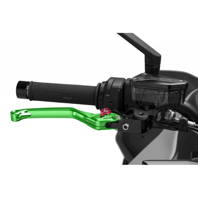 Maneta de frana fara adaptor PUIG 4.0 lung green/red