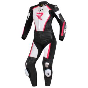 Salopeta pentru femei Street Racer Kiara black-white-fluo pink lichidare