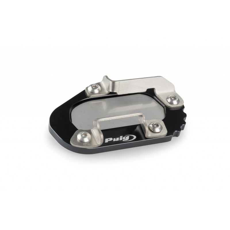 Kickstand extension PUIG Negru with standard suspension