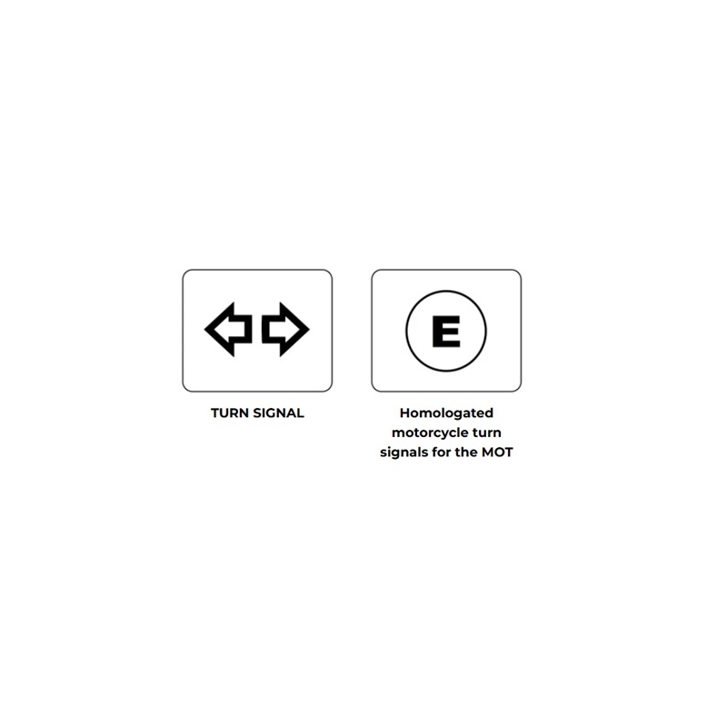 Turn signals PUIG FLOW Negru not approved