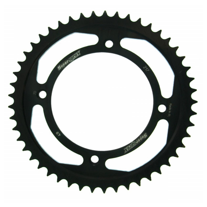 Foaie spate SUPERSPROX Negru 49T, 428