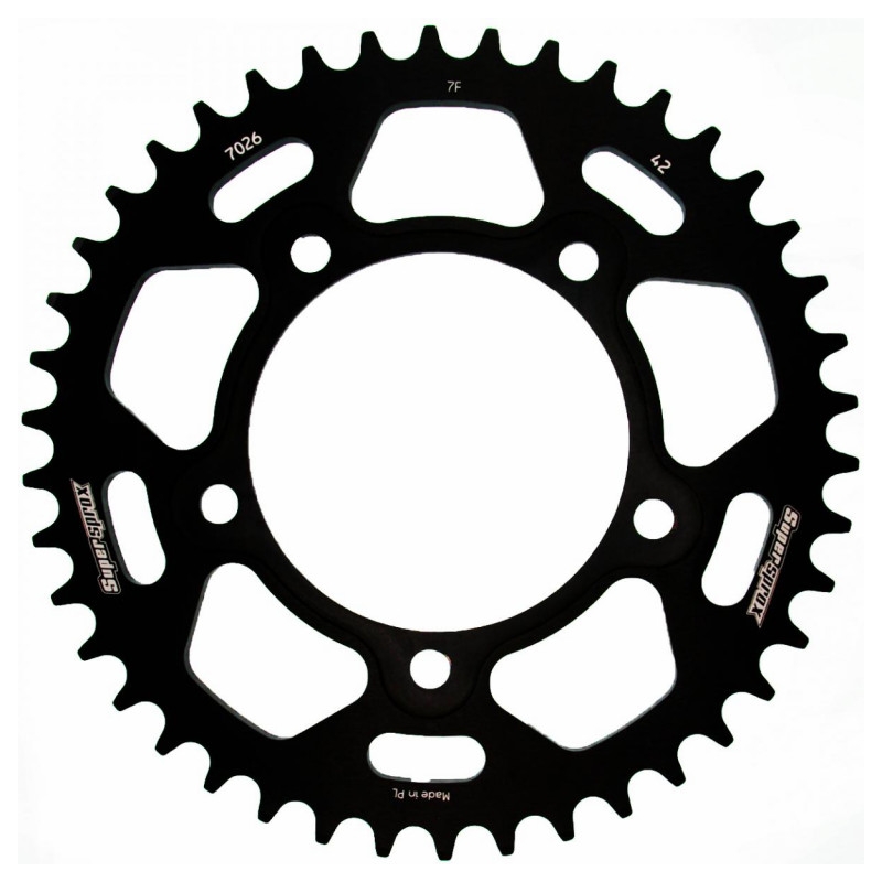 Foaie spate ALU SUPERSPROX Negru 42T, 525