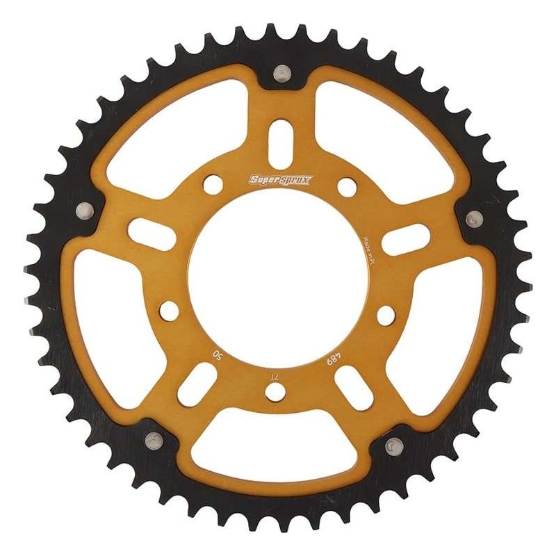Foaie spate SUPERSPROX STEALTH auriu 50T, 530