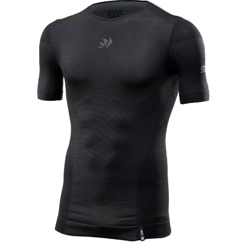 Tricou funcțional SIXS BT TS1L V2 negru-gri închis
