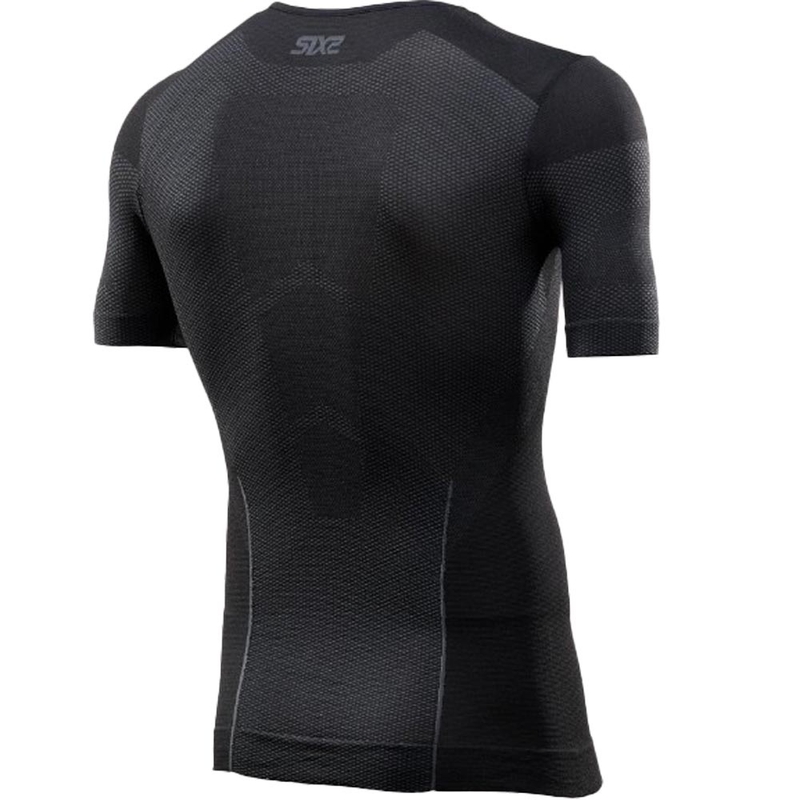 Tricou funcțional SIXS BT TS1L V2 negru-gri închis
