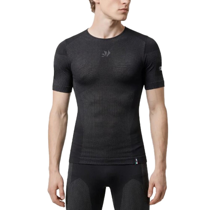 Tricou funcțional SIXS BT TS1L V2 negru-gri închis