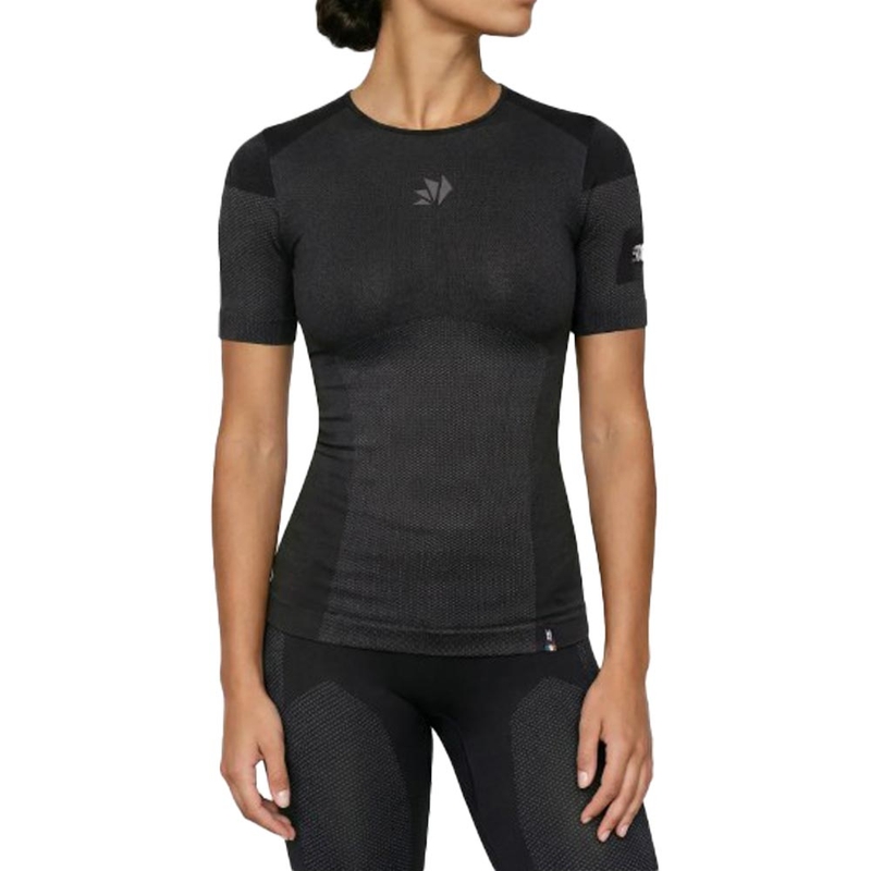 Tricou funcțional SIXS BT TS1L V2 negru-gri închis