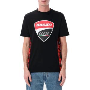 Tricou Ducati Corse CAMU DETAILS negru