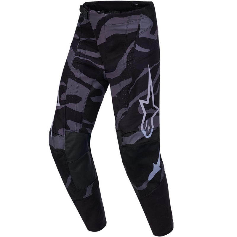 Pantaloni motocross Alpinestars Techstar ediție limitată Beast Coast gri-negru-portocaliu