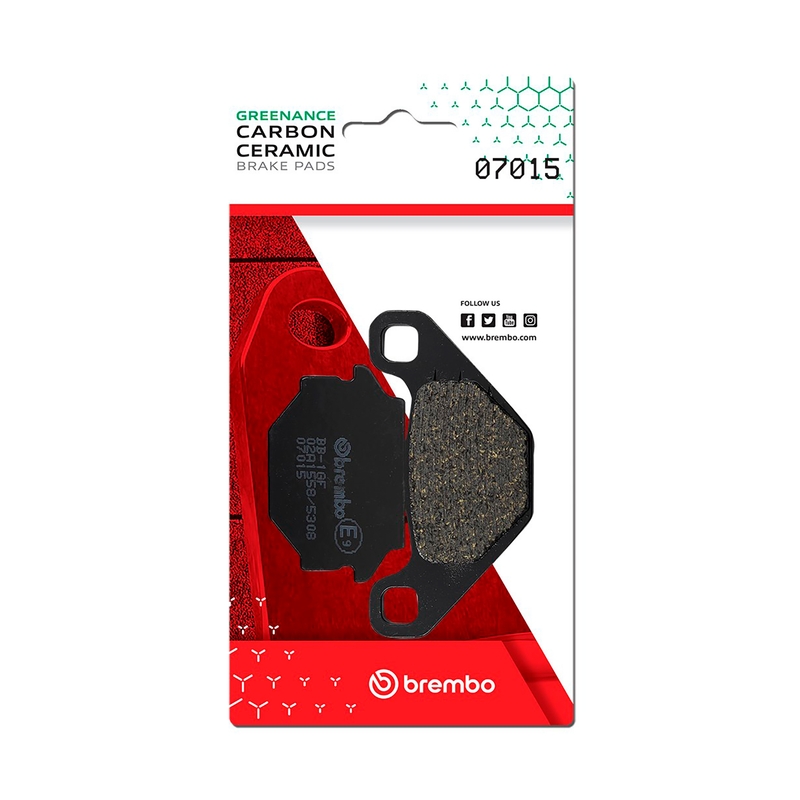 Placute de frana BREMBO CC SCOOTER pentru PEUGEOT SV 50 1993, KYMCO Agility 125 City + 2011-2017