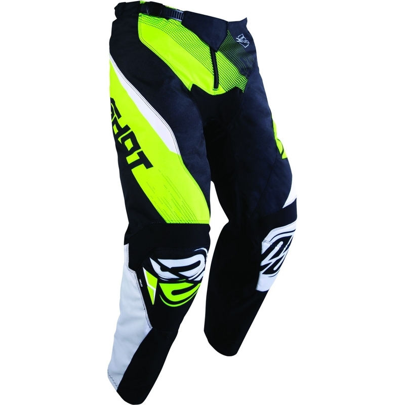 Pantaloni Motocross Shot DEVO Ultimate negru-fluo galben lichidare