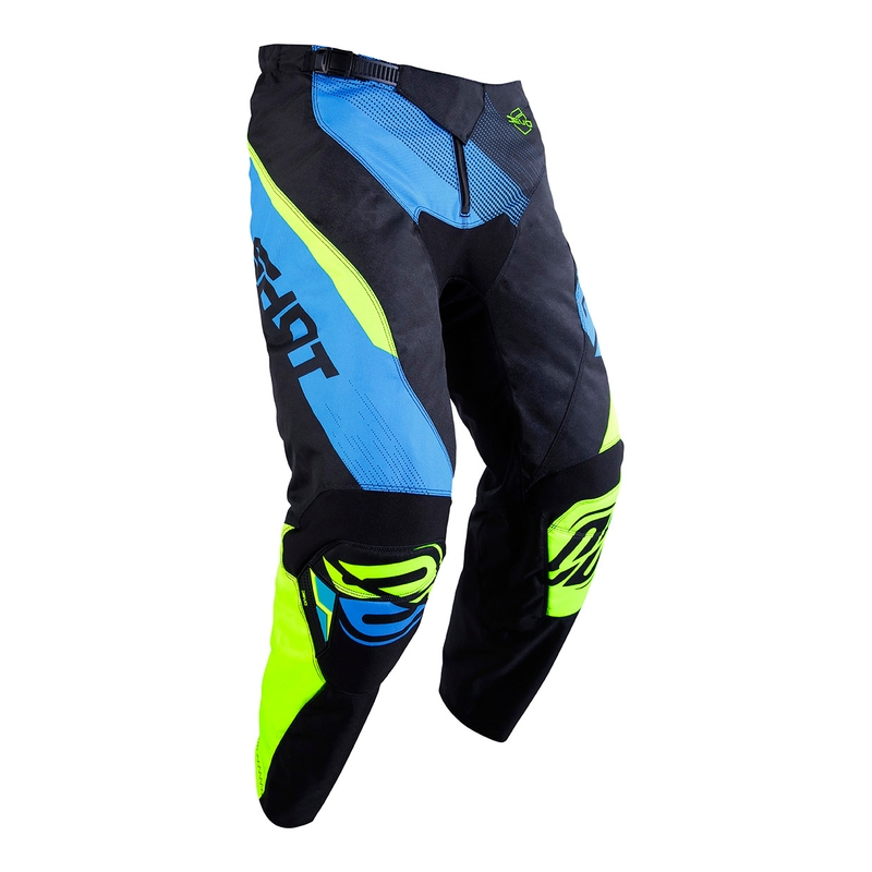 Pantaloni Motocross Shot DEVO Ultimate albastru-fluo galben lichidare
