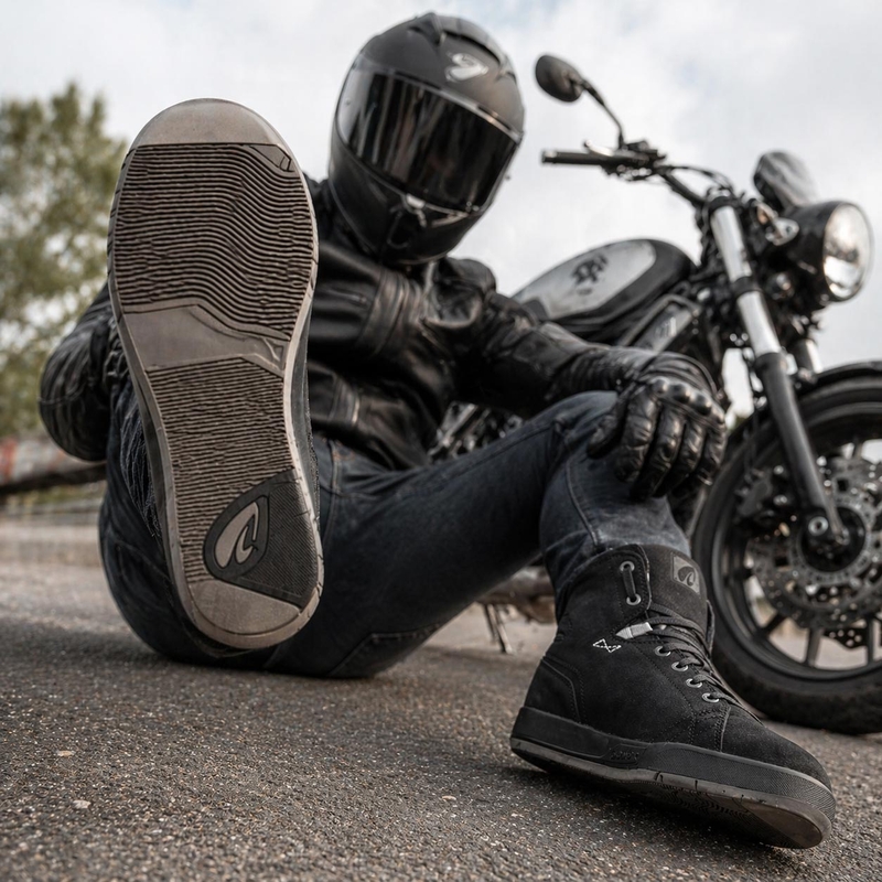Ghete Motocicletă Forma Swift X Fit Dry Negru-Negru