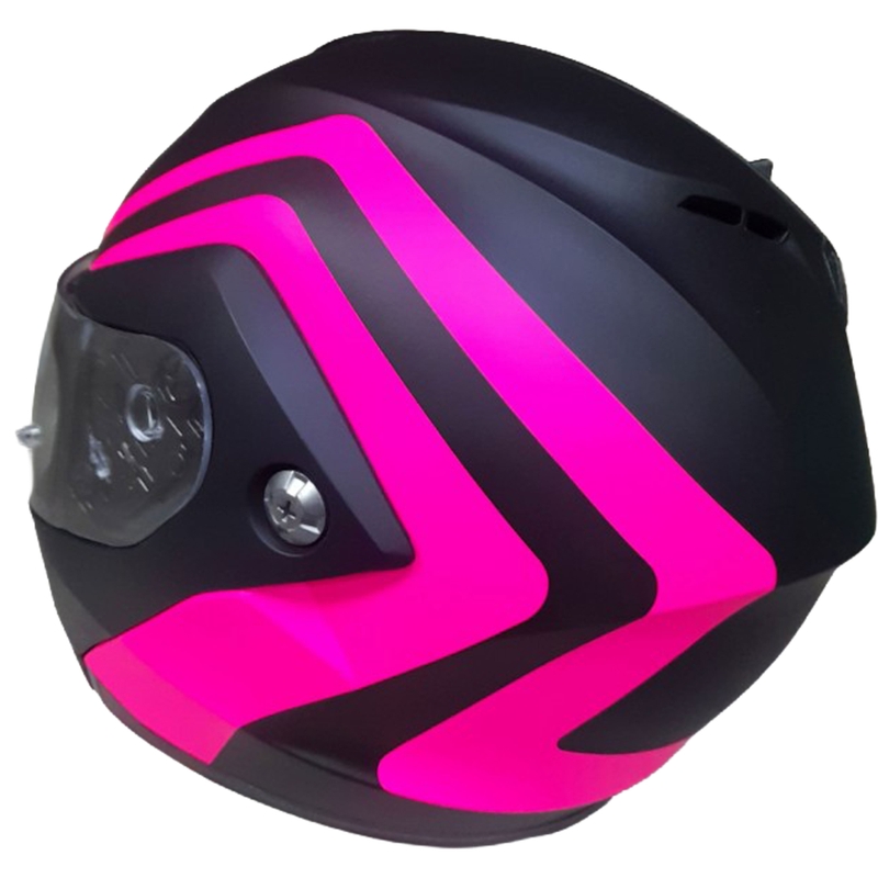 Cască de motocicletă pliabilă HJC C91N Nepos MC8SF negru-roz