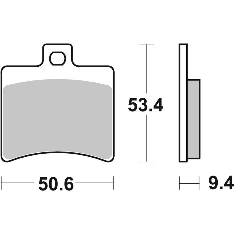 Placute de frana BREMBO CC SCOOTER