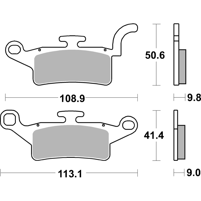 Placute de frana BREMBO CC SCOOTER