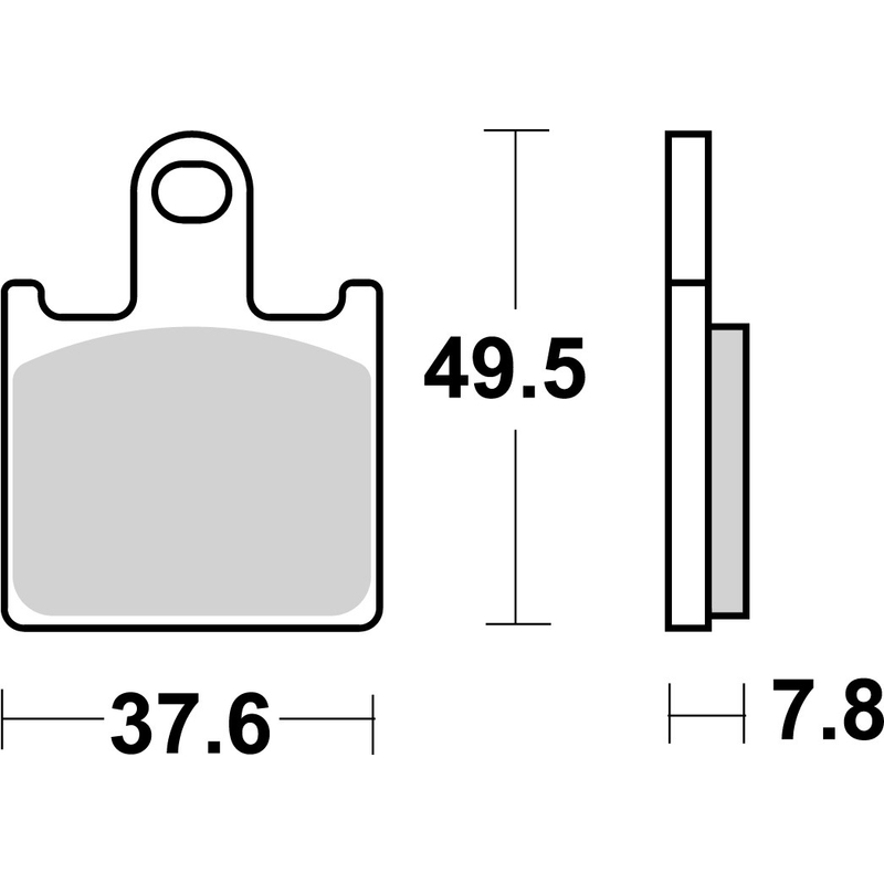 Placute de frana BREMBO