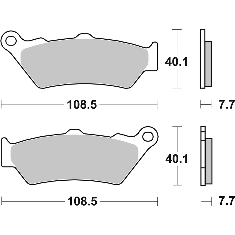 Placute de frana BREMBO