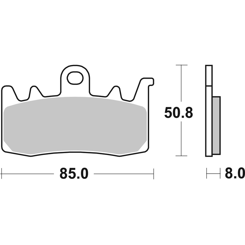 Placute de frana BREMBO