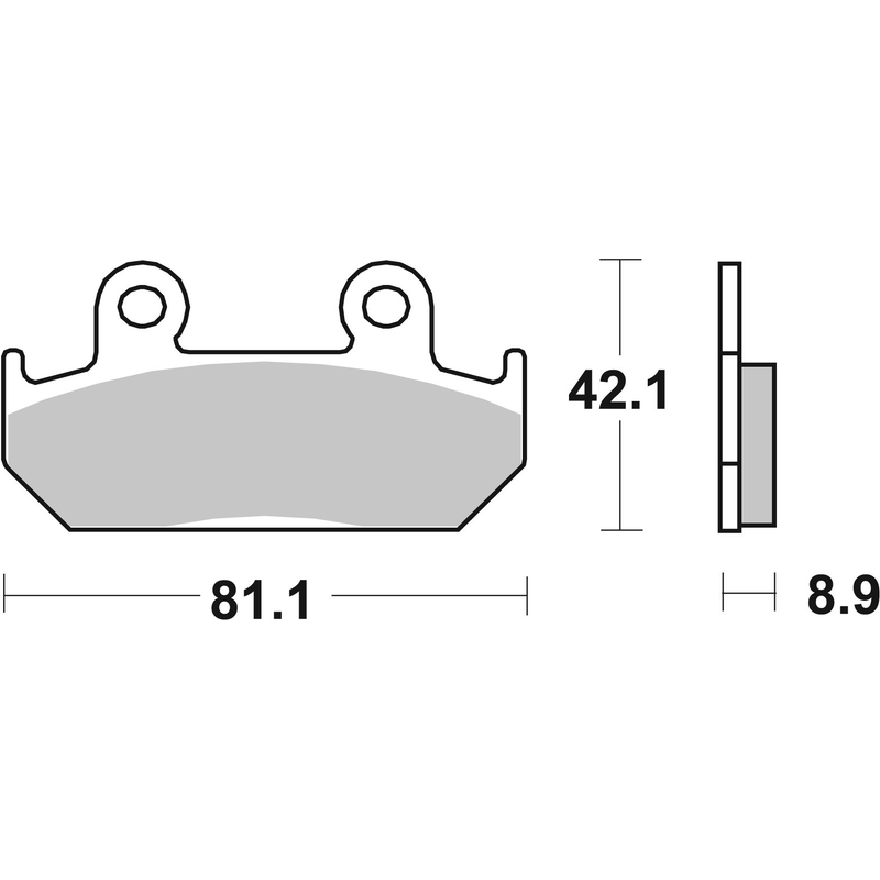 Placute de frana BREMBO