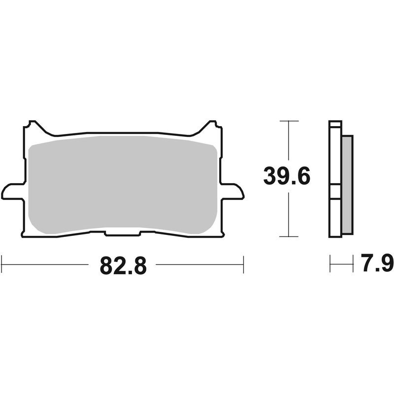 Placute de frana BREMBO