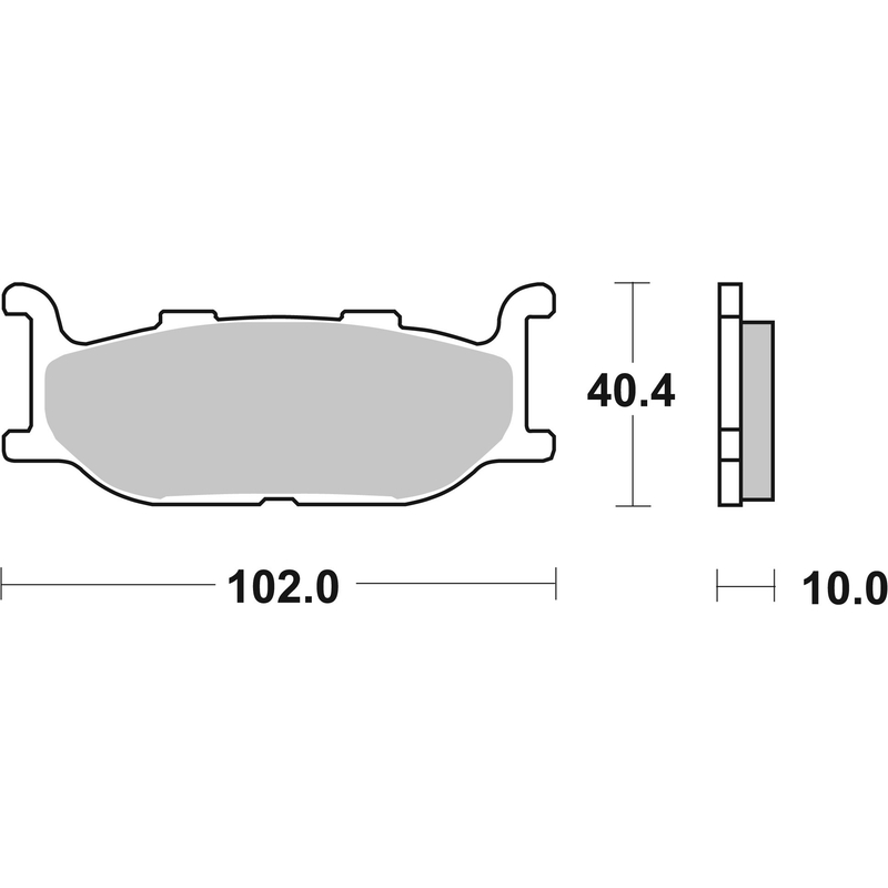 Placute de frana BREMBO