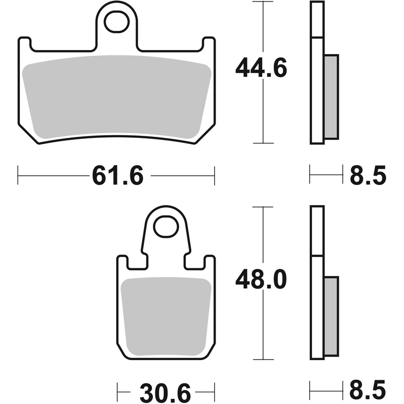 Placute de frana BREMBO