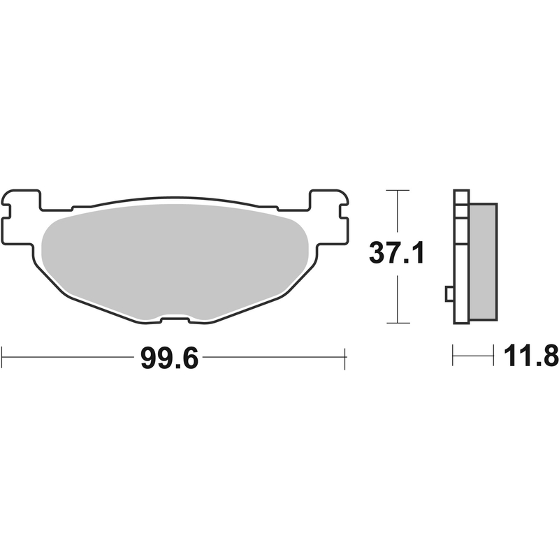 Placute de frana BREMBO