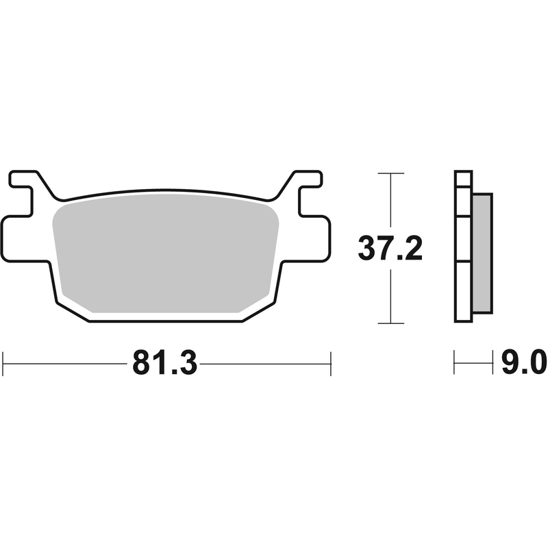 Placute de frana BREMBO
