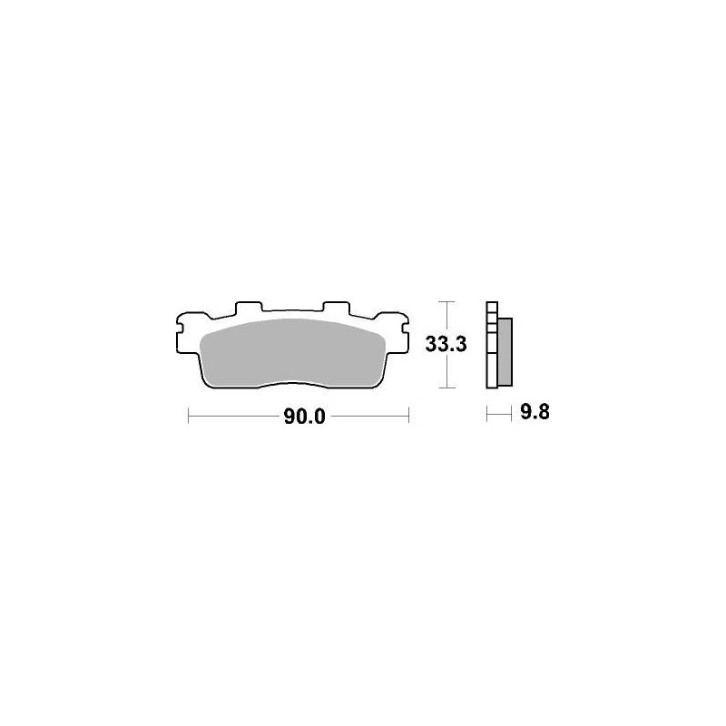 Placute de frana BREMBO