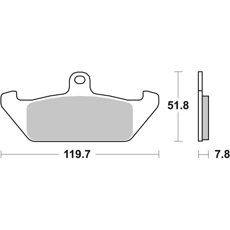 Placute de frana BREMBO CC ROAD pentru CAGIVA Elefant 650 1985-1987