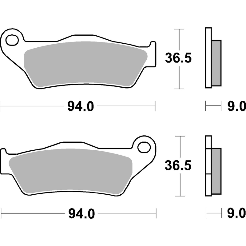 Placute de frana BREMBO pentru HARLEY DAVIDSON XG 750 Street 2014-2015