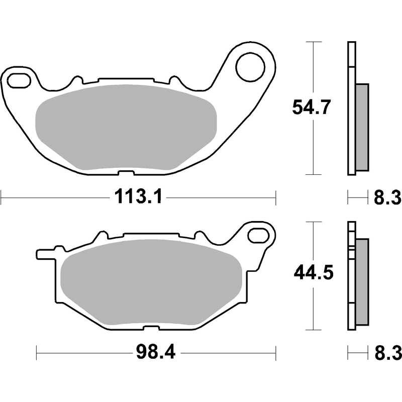 Placute de frana BREMBO