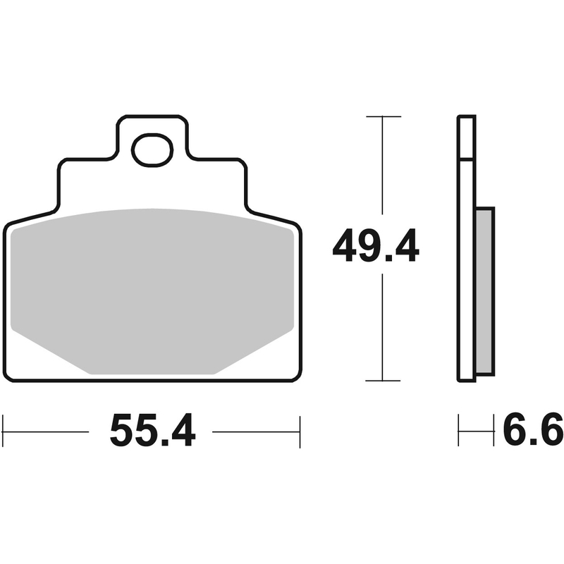 Placute de frana BREMBO