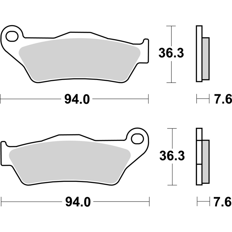 Placute de frana BREMBO