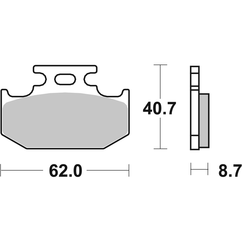 Placute de frana BREMBO