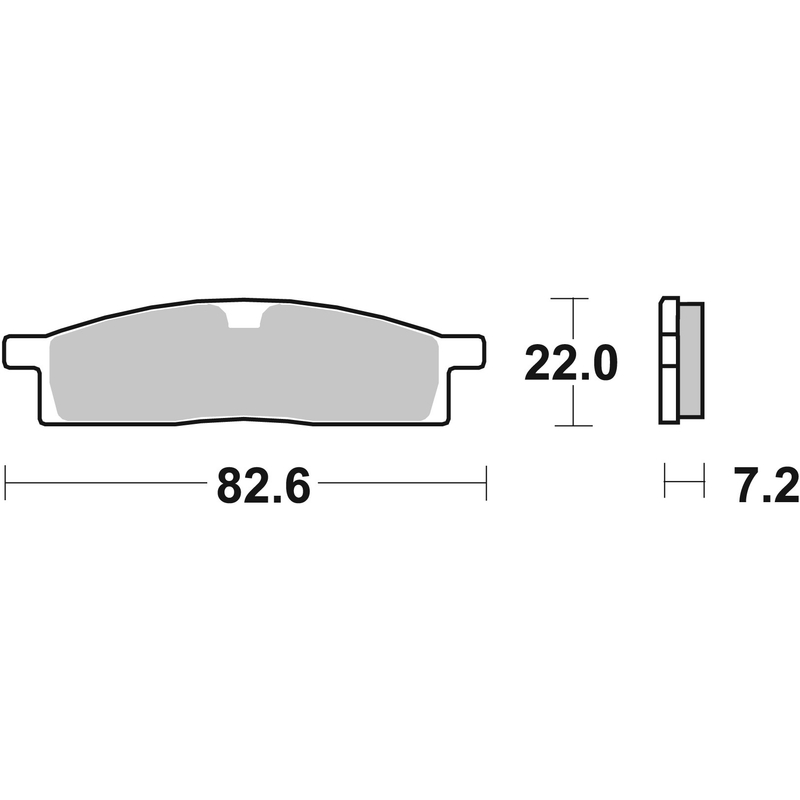 Placute de frana BREMBO