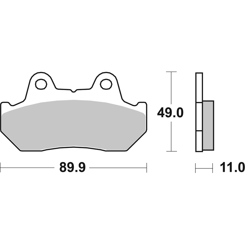Placute de frana BREMBO