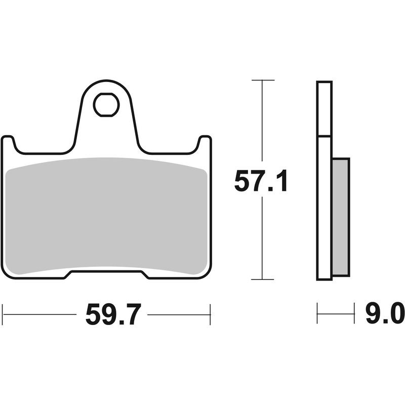 Placute de frana BREMBO