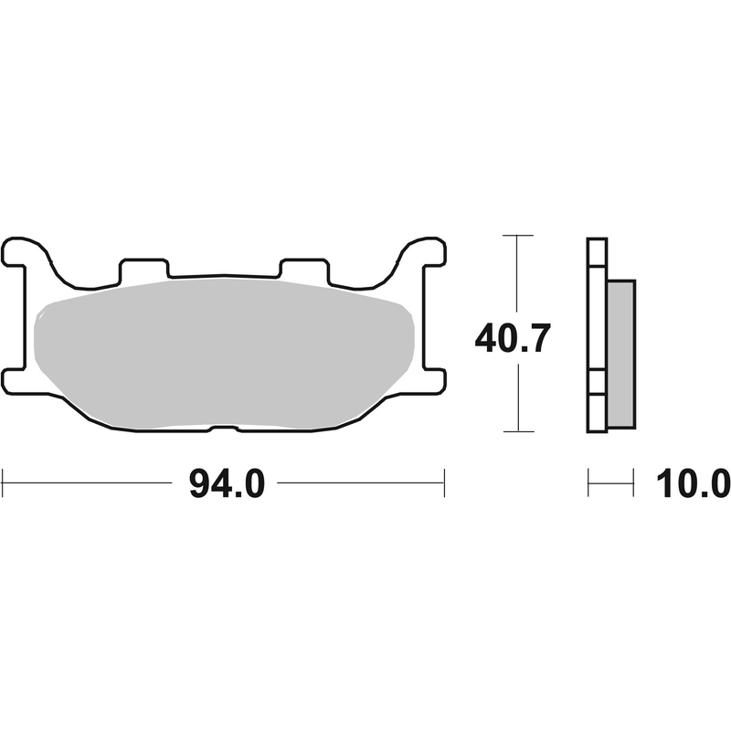 Placute de frana BREMBO