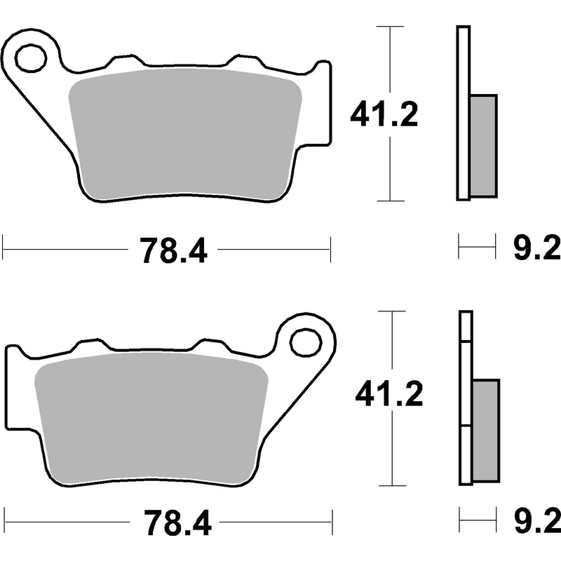 Placute de frana BREMBO