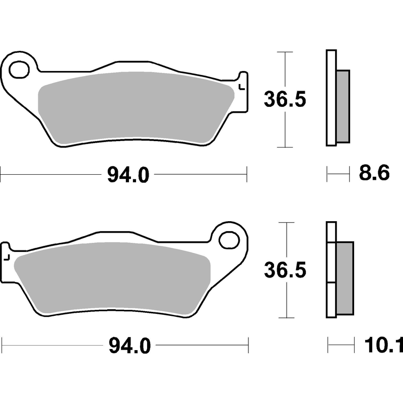 Placute de frana BREMBO