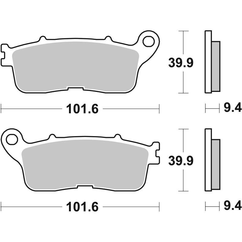 Placute de frana BREMBO