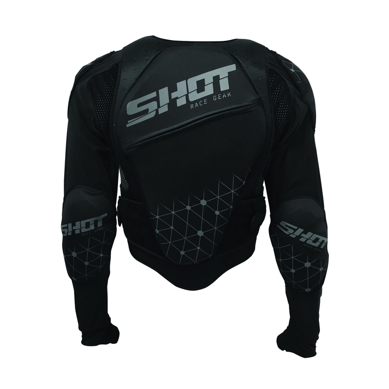 Shot Ultralight negru-gri  de protecție a corpului negru-gri lichidare