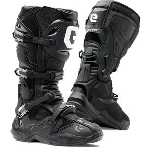 Ghete motocross Eleveit X-Legend EVO negru-negru