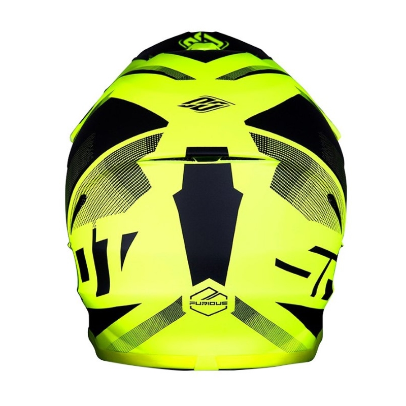 Casca de motocross pentru copii Shot Ultimate negru-fluo galben lichidare