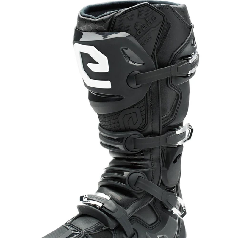 Ghete motocross Eleveit X-Legend EVO negru-negru
