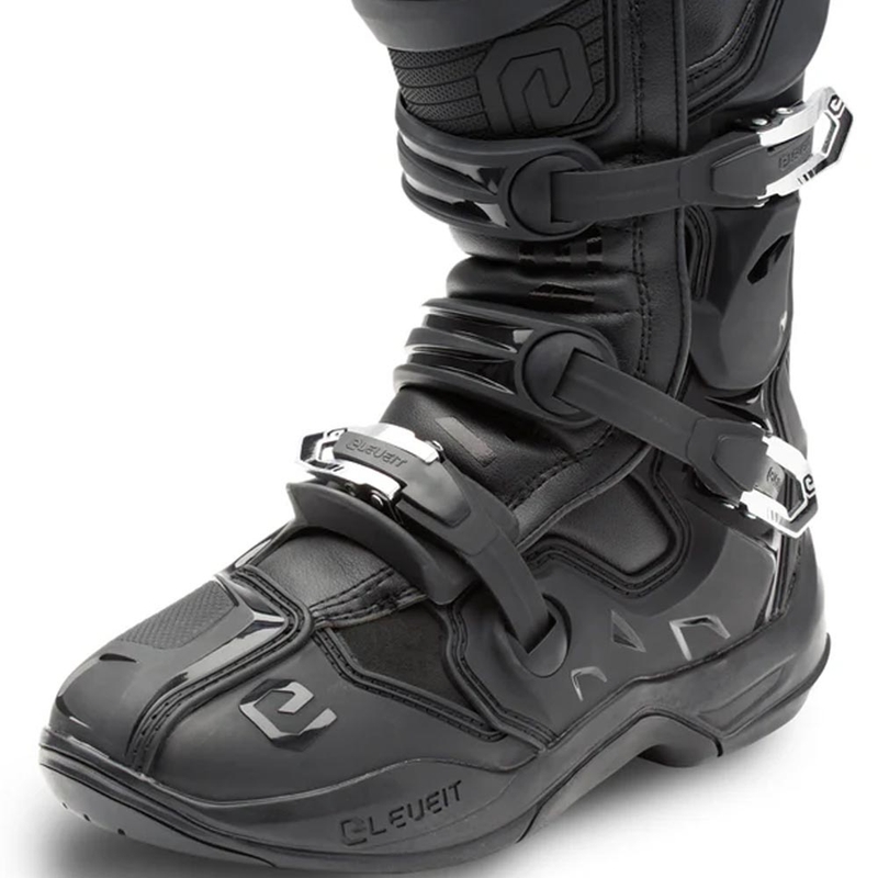 Ghete motocross Eleveit X-Legend EVO negru-negru